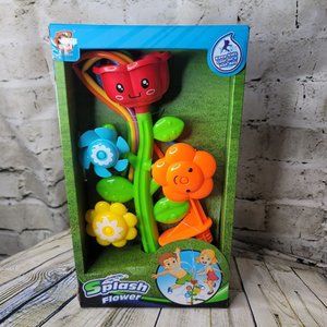 Water Splash Flower Sprinkler Toy Unisex Kids Outdoor Lawn Summer Water Fun